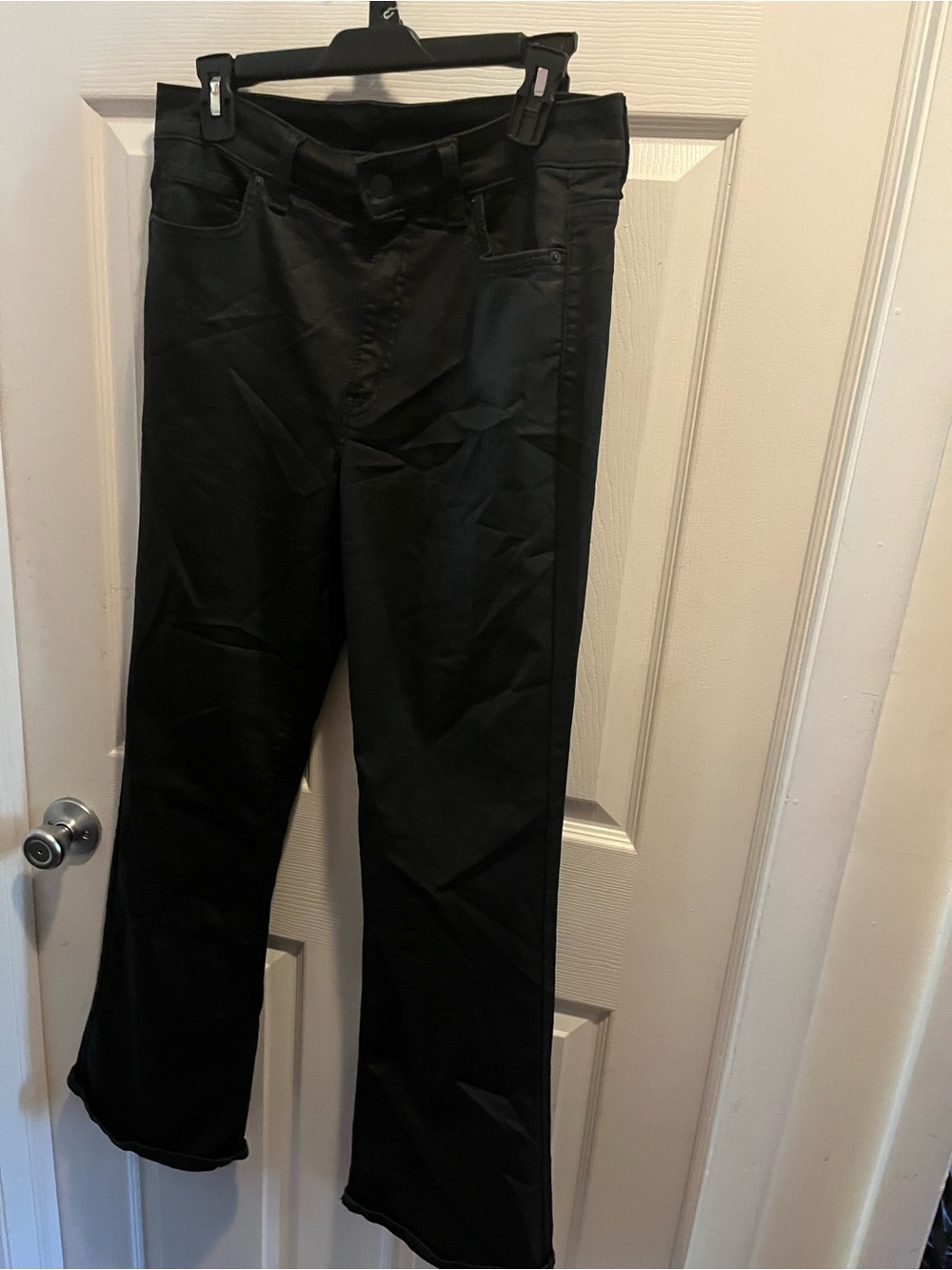 Time and Tru Black Boot Cut Pants Ladies Size 10 New Without tags never worn